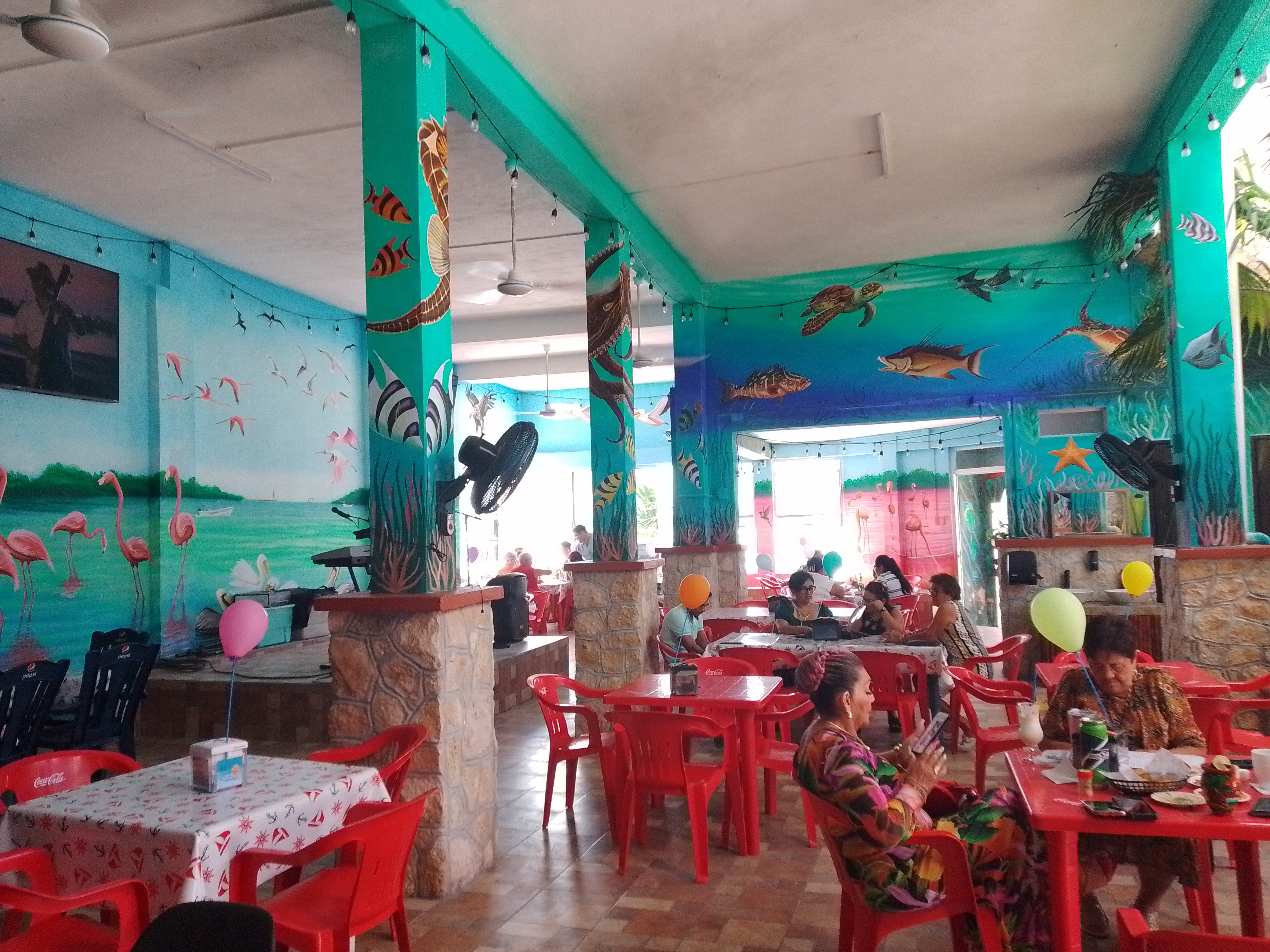 Interior del Restaurante Macumba